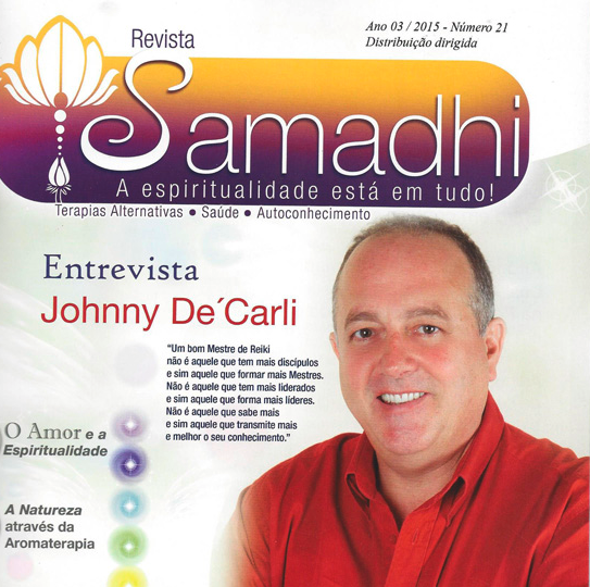 Entrevista ao Mestre Johnny De’Carli realizada pela Revista Samadhi